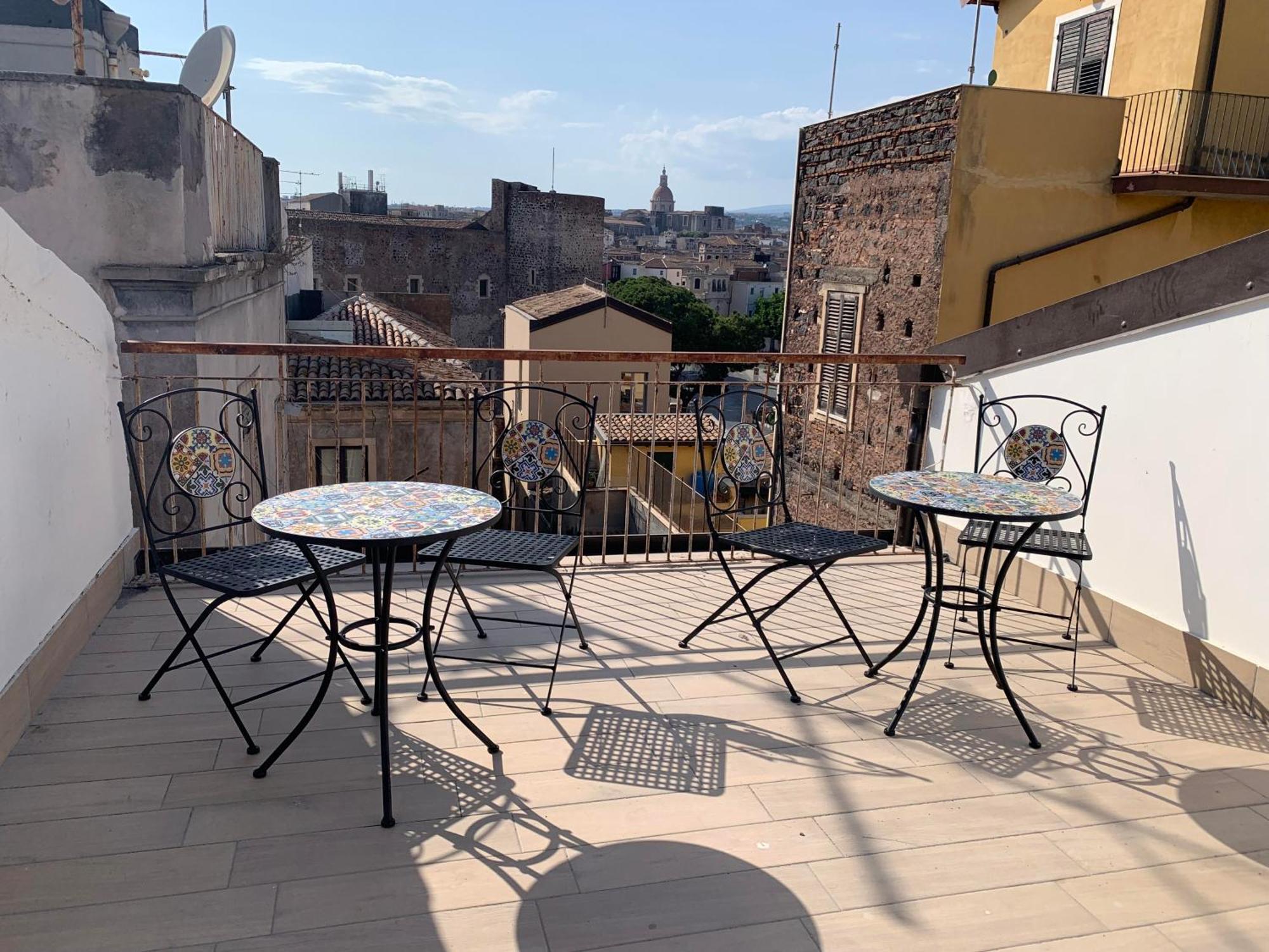Ursino Castle Terrace Residence Catania Luaran gambar